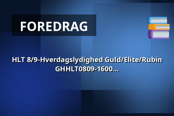 HLT 8/9-Hverdagslydighed Guld/Elite/Rubin Tirsdage kl. 16:00 fra den 8. 9. 2026 - GHHLT0809-1600 — Gittemaja Hundetræning, Svinninge
