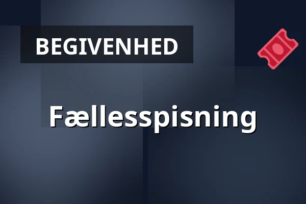 Fællesspisning — Slotsparkens Friskole, Jægerspris