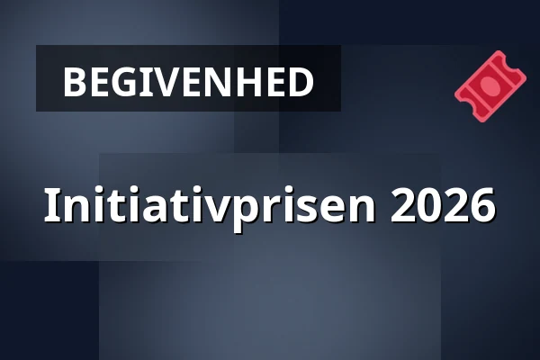 Initiativprisen 2026 — Store Scene, Hellerup