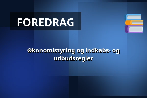Økonomistyring og indkøbs- og udbudsregler — Keyboardet, Kokkedal