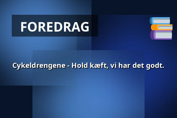 Cykeldrengene - Hold kæft, vi har det godt. — Aarhus