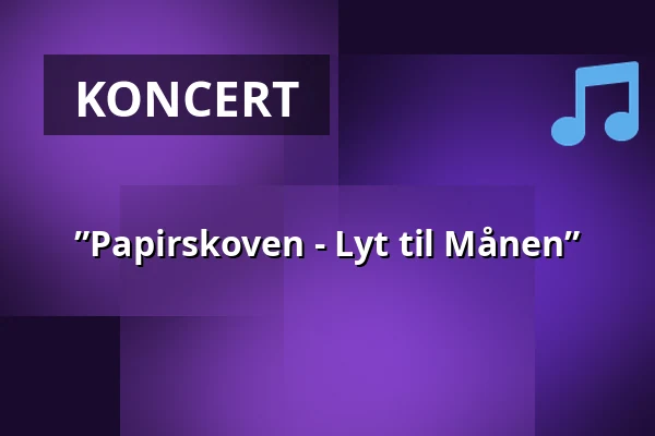 ”Papirskoven - Lyt til Månen” — Odense Valgmenighed, Odense