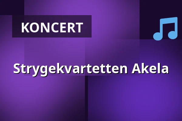 Strygekvartetten Akela — Saftstationen i Damme, Møn, Askeby