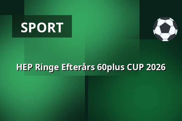 HEP Ringe Efterårs 60plus CUP 2026