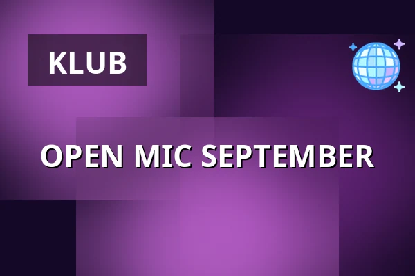 OPEN MIC SEPTEMBER — 1000Fryd, Aalborg