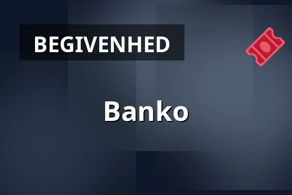 Banko — Kulturhuset Nødebo Kro, Fredensborg