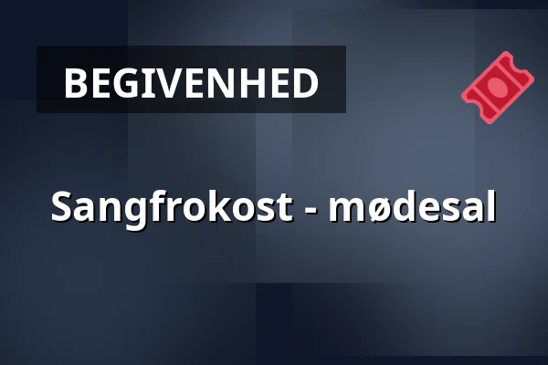 Sangfrokost - mødesal — Bagsværd Kirke, Bagsværd