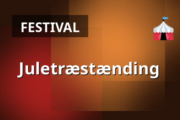 Juletræstænding — Medborgerhuset, Taastrup