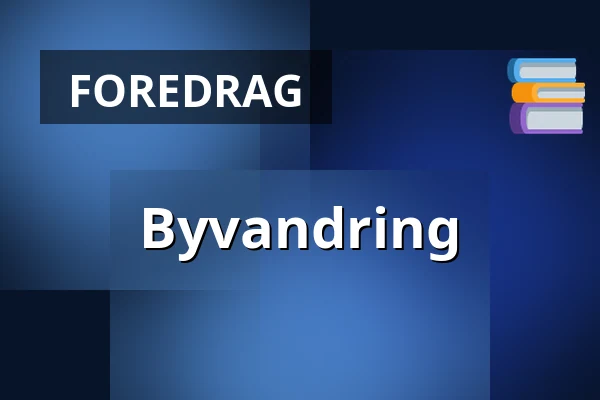 Byvandring — Holstebro Museum, Holstebro