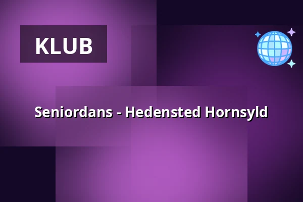 Seniordans - Hedensted  Hornsyld — Hornsyld Skole, Hornsyld