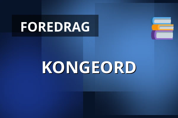 KONGEORD — Askov Højskole, Vejen