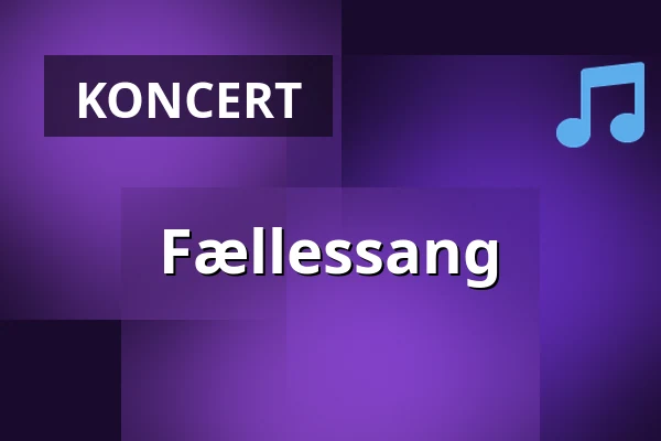 Fællessang — Musikhus ALFA, Aars