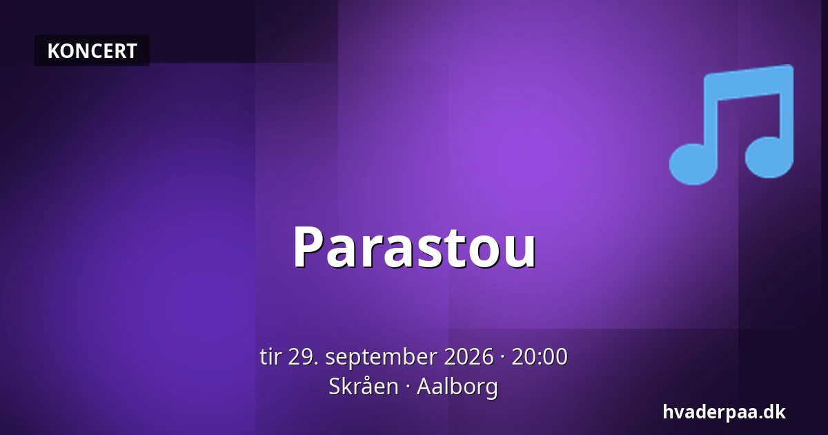 Parastou — Skråen, Aalborg