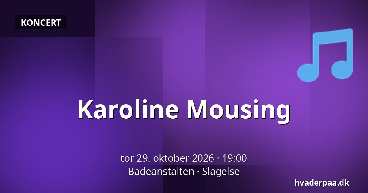 Karoline Mousing — Badeanstalten, Slagelse
