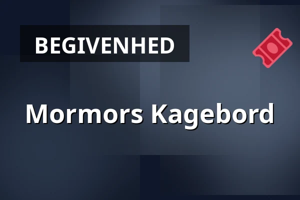 Mormors Kagebord · Kulturhuset Rejsestalden, Jægerspris