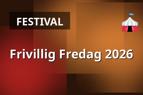 Frivillig Fredag 2026 · Marskhallen, Højer