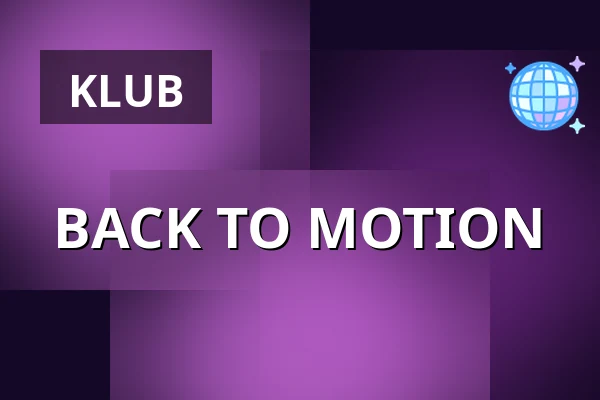 BACK TO MOTION · Kløvermarkens Idrætsanlæg, København