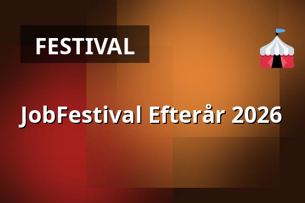 JobFestival Efterår 2026 · EUC Syd, Sønderborg