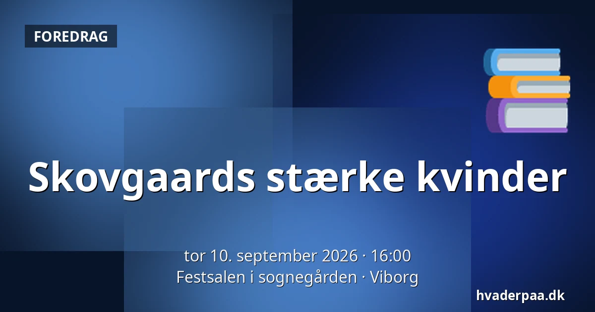 Skovgaards stærke kvinder · Festsalen i sognegården, Viborg