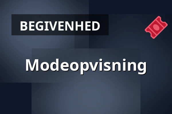 Modeopvisning · Hillerød