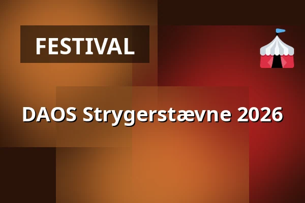 DAOS Strygerstævne 2026 · Danhostel Helsingør, Helsingør