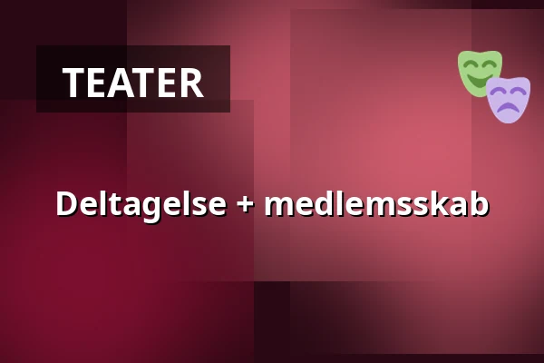 Deltagelse + medlemsskab · Huset No. 7, Herning