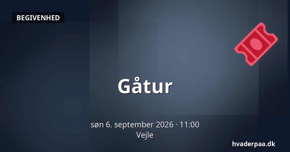 Gåtur · Vejle