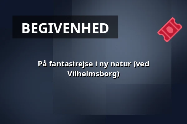 På fantasirejse i ny natur (ved Vilhelmsborg) · Vilhelmsborg Letbanestation, Mårslet