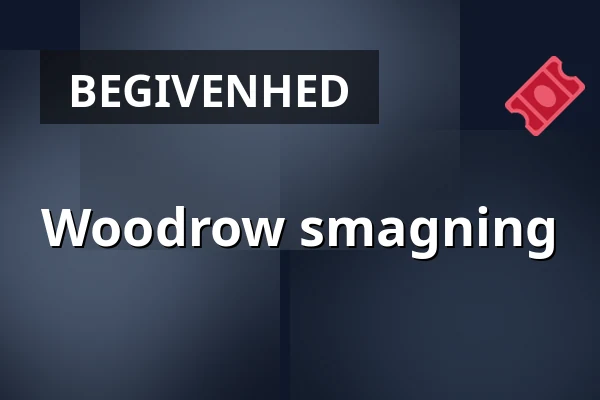 Woodrow smagning · Langes magasin, Frederikssund