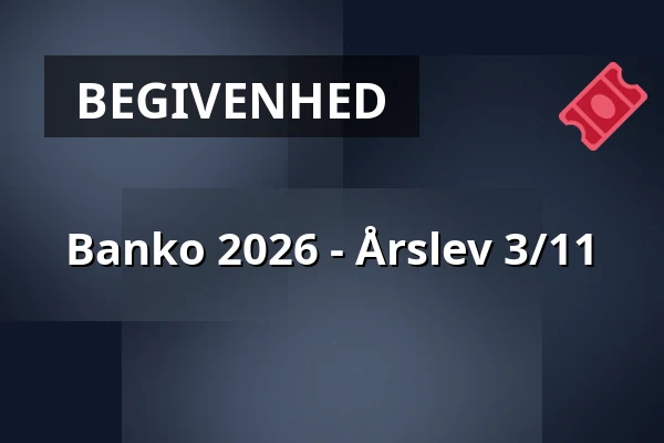 Banko 2026 - Årslev 3/11 — Netto, Brabrand