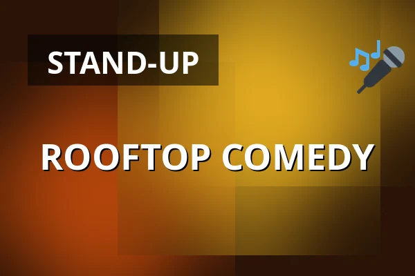 ROOFTOP COMEDY · Knock Knock Comedy Club, København