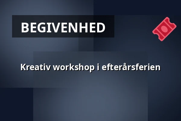 Kreativ workshop i efterårsferien · CLAY Keramikmuseum, Middelfart