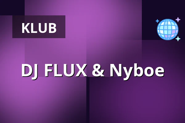 DJ FLUX & Nyboe · People Like Us Beer Bar, København
