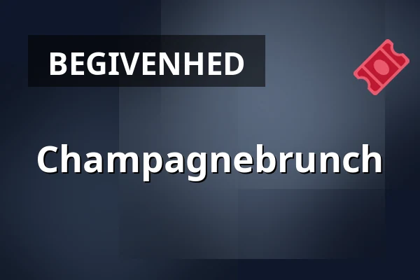 Champagnebrunch · De Tre Hjerter, Roskilde