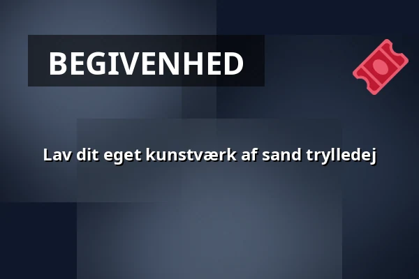 Lav dit eget kunstværk af sand trylledej · Hals