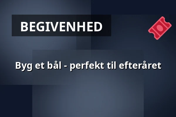 Byg et bål - perfekt til efteråret · Vasabro Naturplads i Skælskør, Skælskør