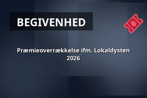 Præmieoverrækkelse ifm. Lokaldysten 2026 · Korning Skole, Horsens