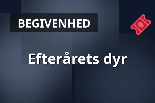 Efterårets dyr · Slagelse