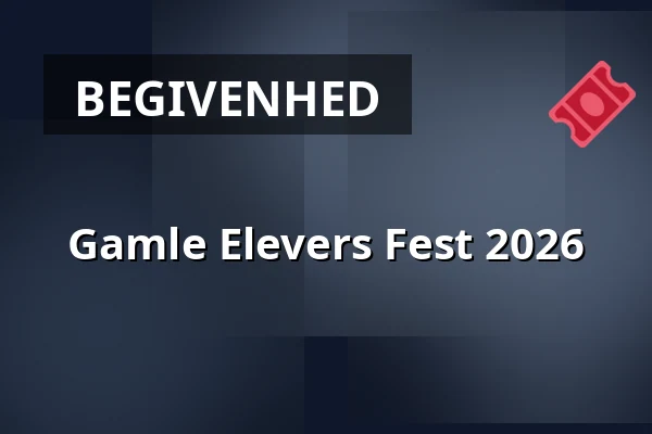 Gamle Elevers Fest 2026 · Helsingør Gymnasium, Helsingør