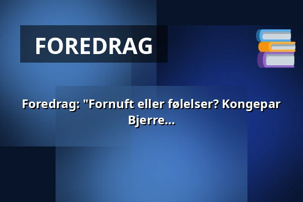Foredrag: "Fornuft eller følelser? Kongepar gennem 200 år" v/Kongehushistoriker Line Bjerre Kristensen · Hedeagerkirken, Herning