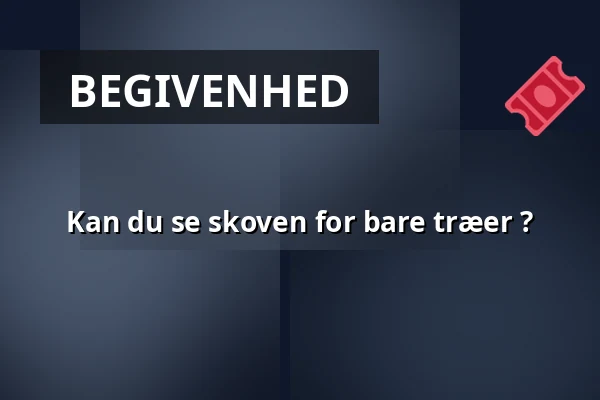 Kan du se skoven for bare træer ? · Vojens
