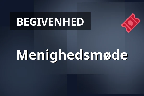 Menighedsmøde · Bagsværd Kirke, Bagsværd