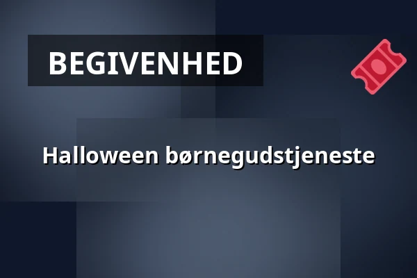 Halloween børnegudstjeneste · Bagsværd Kirke, Bagsværd