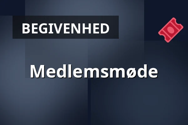 Medlemsmøde · Rismarksvej 103, Odense
