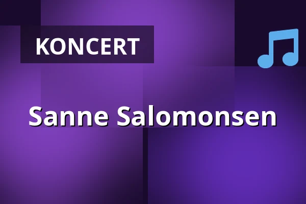 Sanne Salomonsen — Europahallen I Aalborg, Aalborg