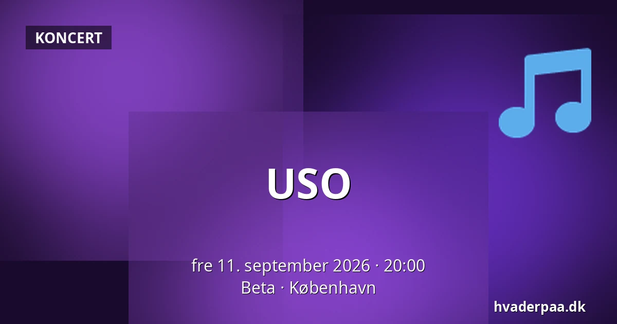 USO — Beta, København