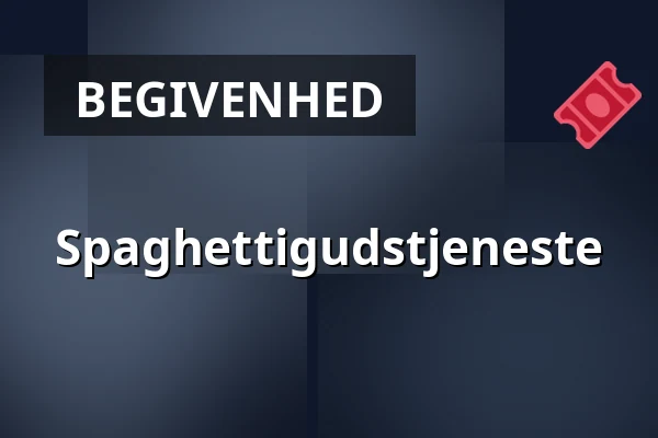 Spaghettigudstjeneste — Nørrelandskirken, holstebro, Holstebro