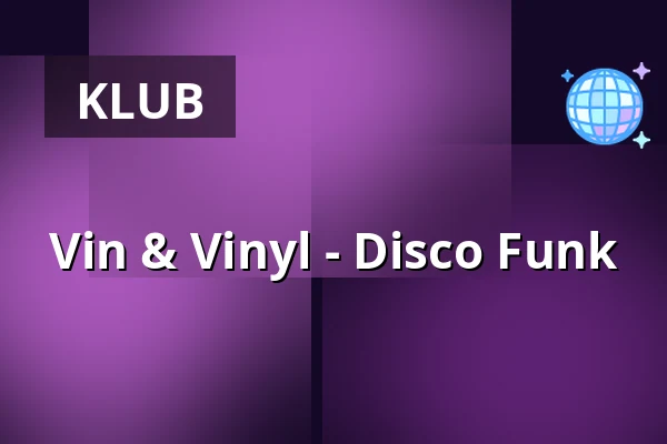 Vin & Vinyl - Disco Funk — NygadeHuset, Apenrade