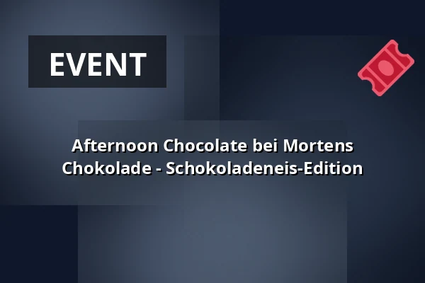 Afternoon Chocolate bei Mortens Chokolade - Schokoladeneis-Edition — Mortens Chokolade, Odense