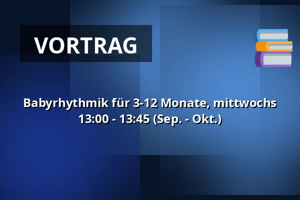 Babyrhythmik für 3-12 Monate, mittwochs 13:00 - 13:45 (Sep. - Okt.) — Børnekulturstedet Karens Minde, Kopenhagen